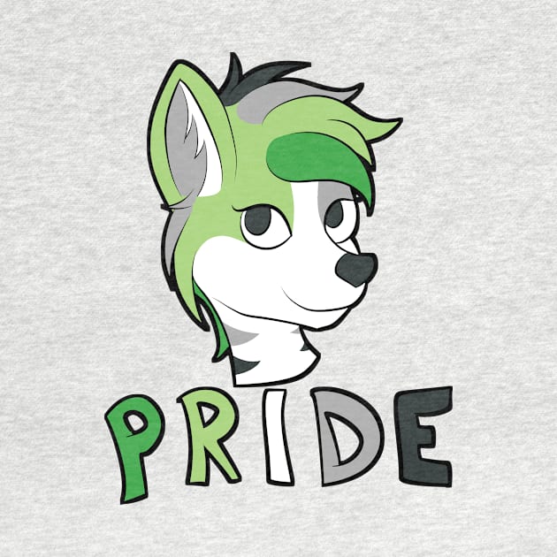 Aro Pride - Furry Mascot by Aleina928